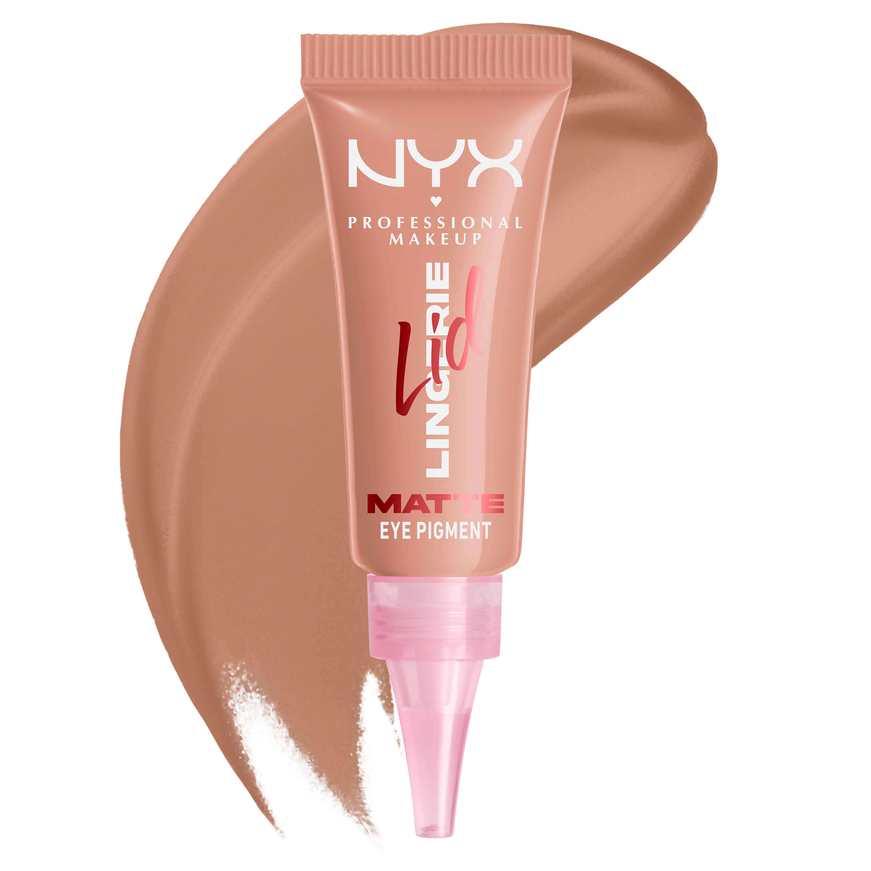 NYX Professional Makeup Lid Lingerie Cream Eye Pigment - Long-Wear Cream Eyeshadow No Primer Beige Appeal $12